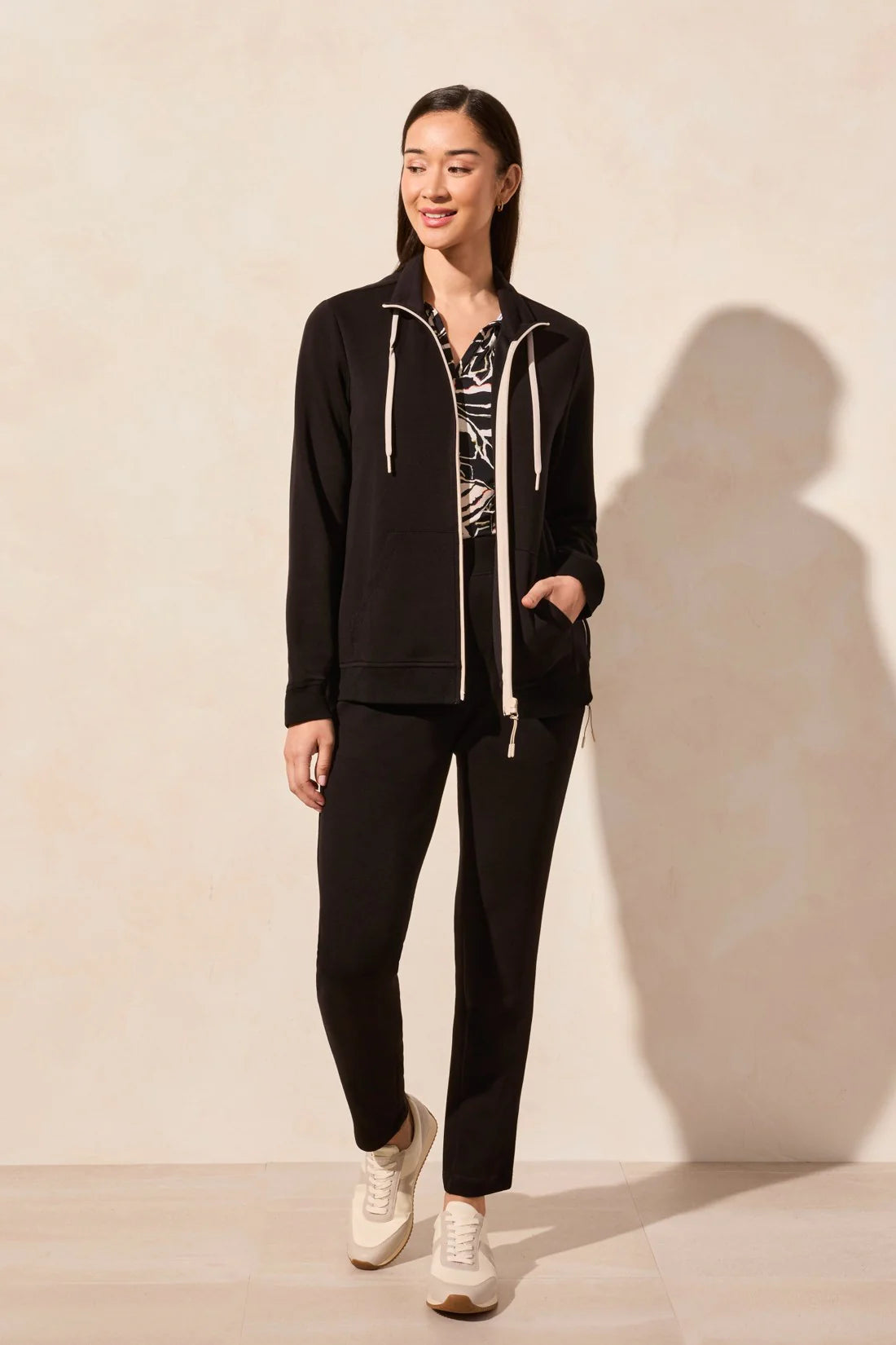 Techo Lux Mock Neck Cardigan