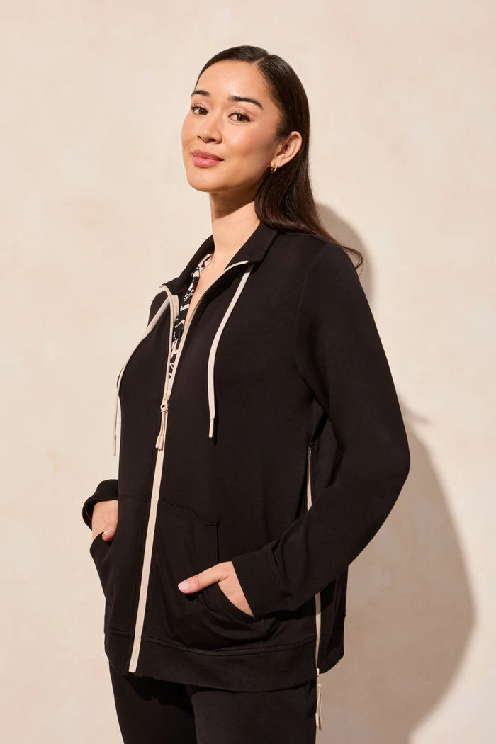 Techo Lux Mock Neck Cardigan