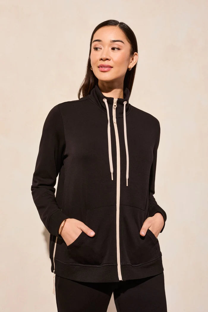 Techo Lux Mock Neck Cardigan