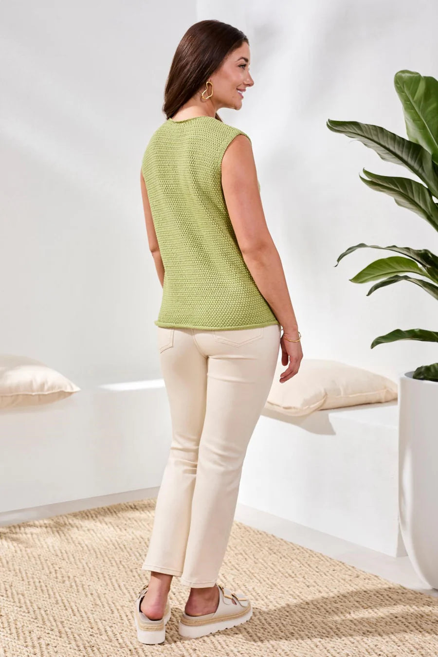 Tribal Knit Sweater Kiwizest