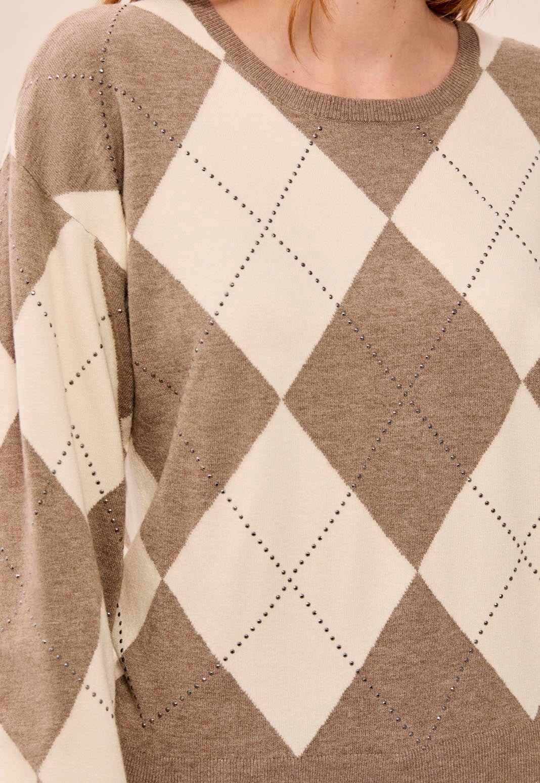 Tribal Women's Crew Neck Sweater - OLIVIA'S