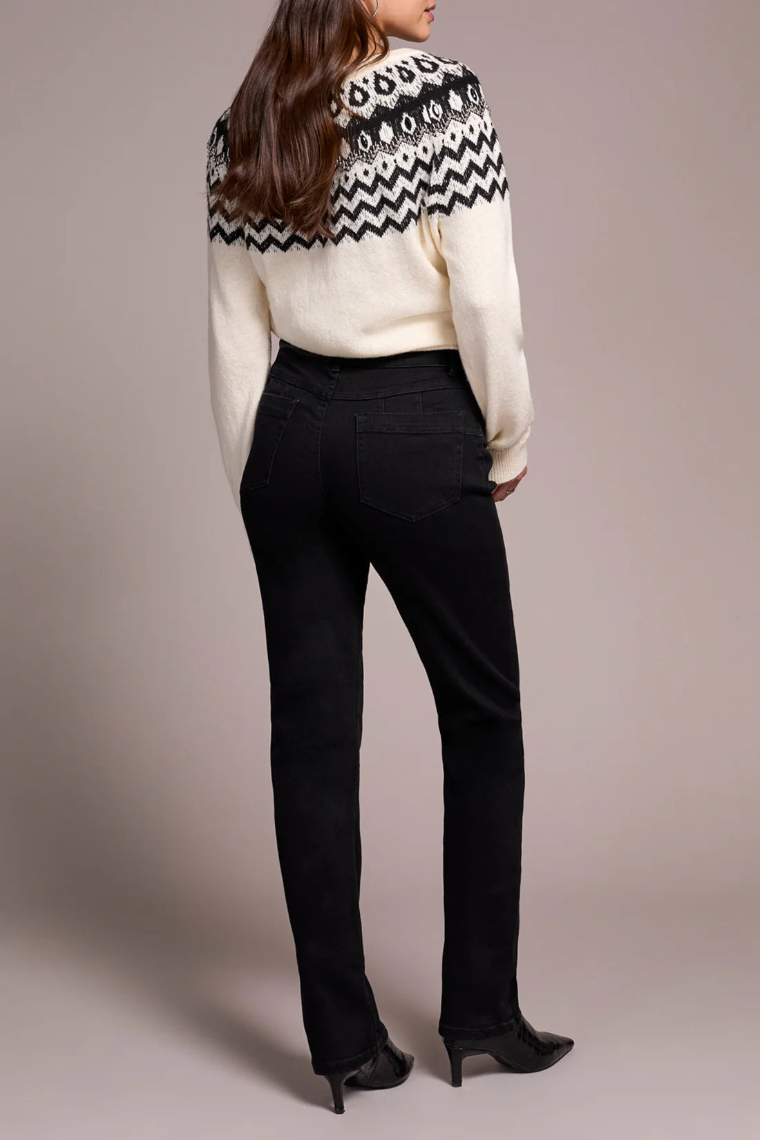 Sophia Pull-On Straight Leg Jean