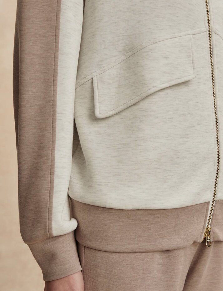 Varley Garcia Two-Tone Zip Through - OLIVIA'S
