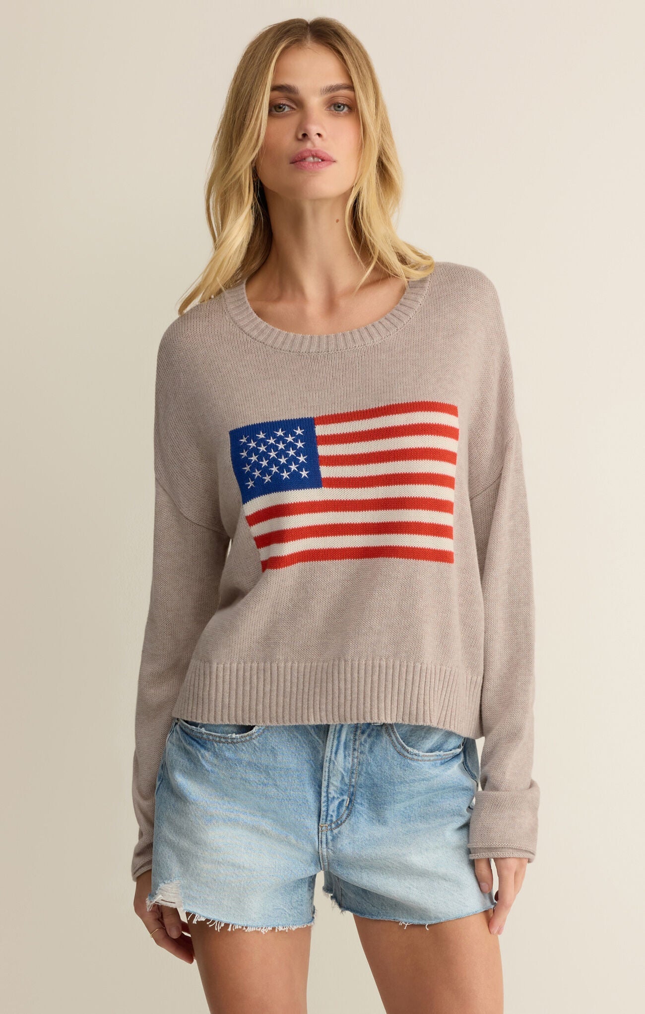 Z Supply Sienna Patriot Sweater - OLIVIA'S