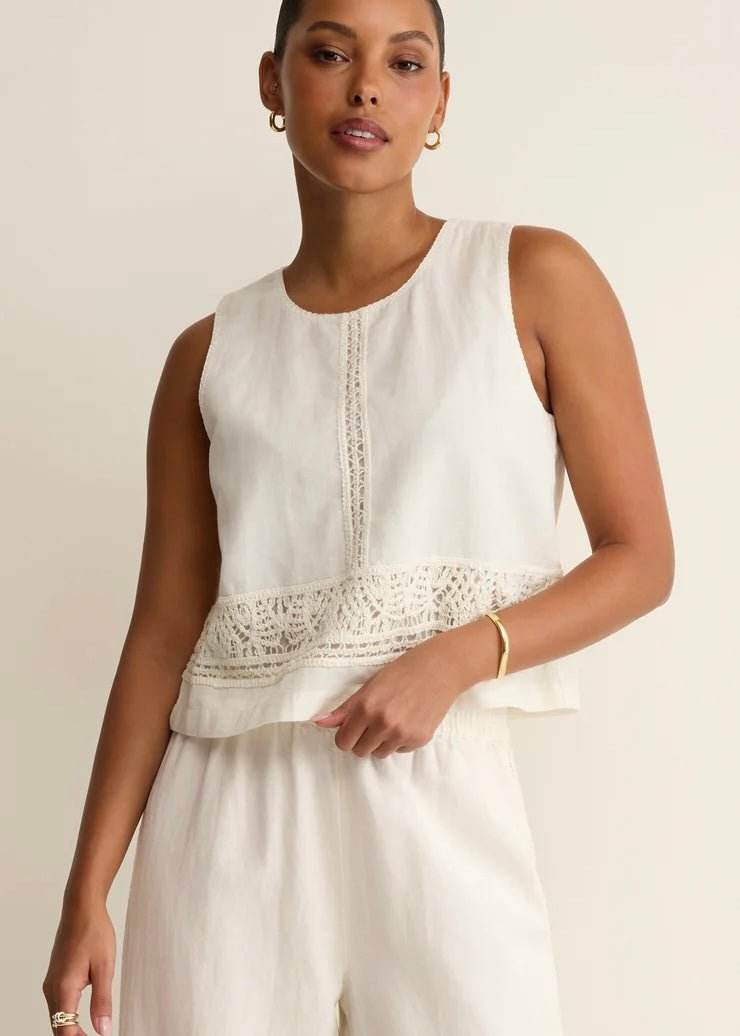 Z Supply Sloan Embroidered Top - OLIVIA'S
