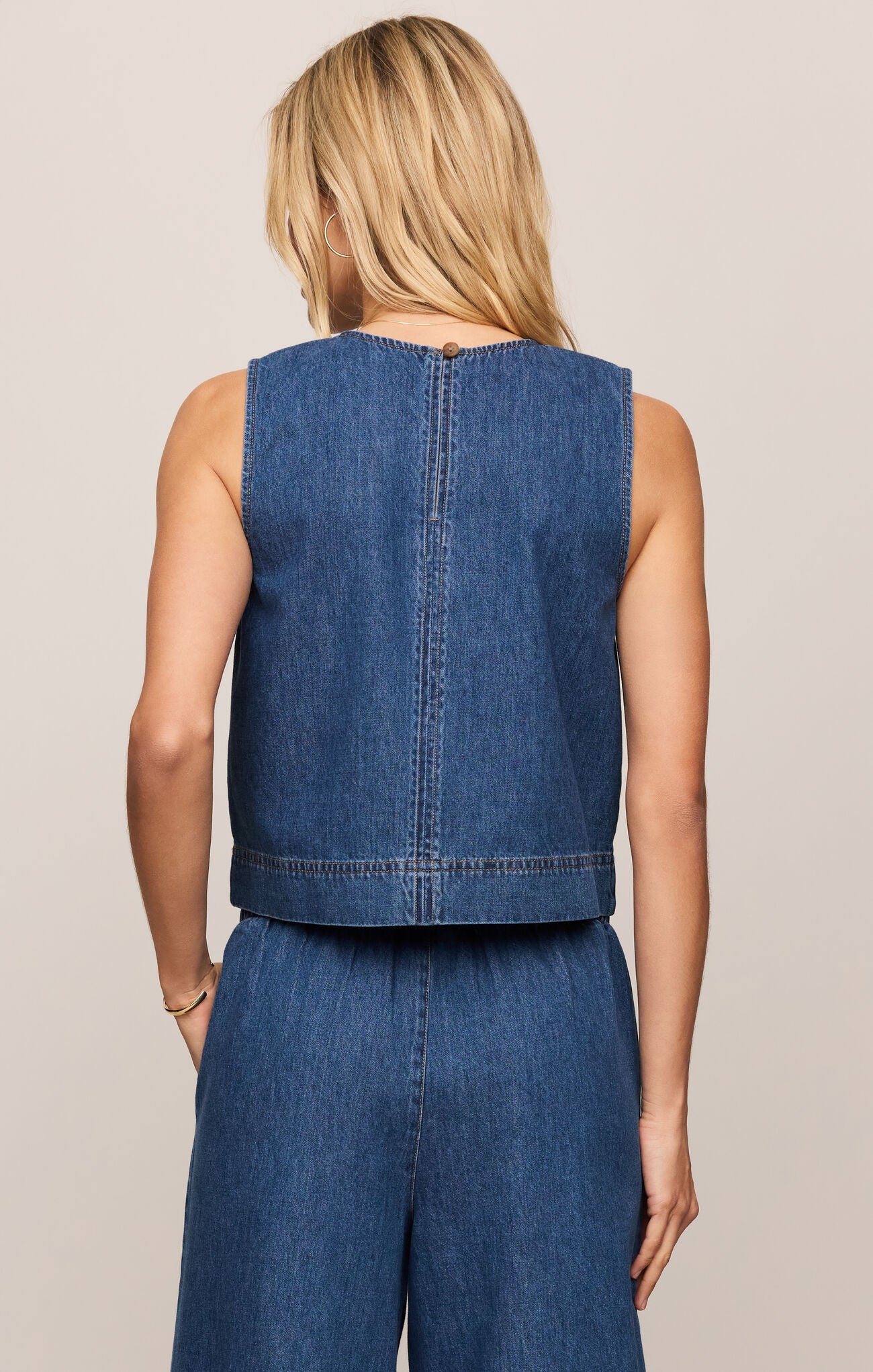 Z Supply Sun Seeker Denim Tank - OLIVIA'S