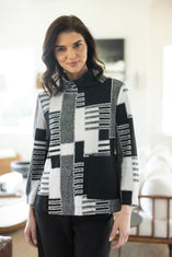 Ruched Collar Top
