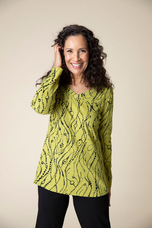 Cozy Rib V-Neck Tunic