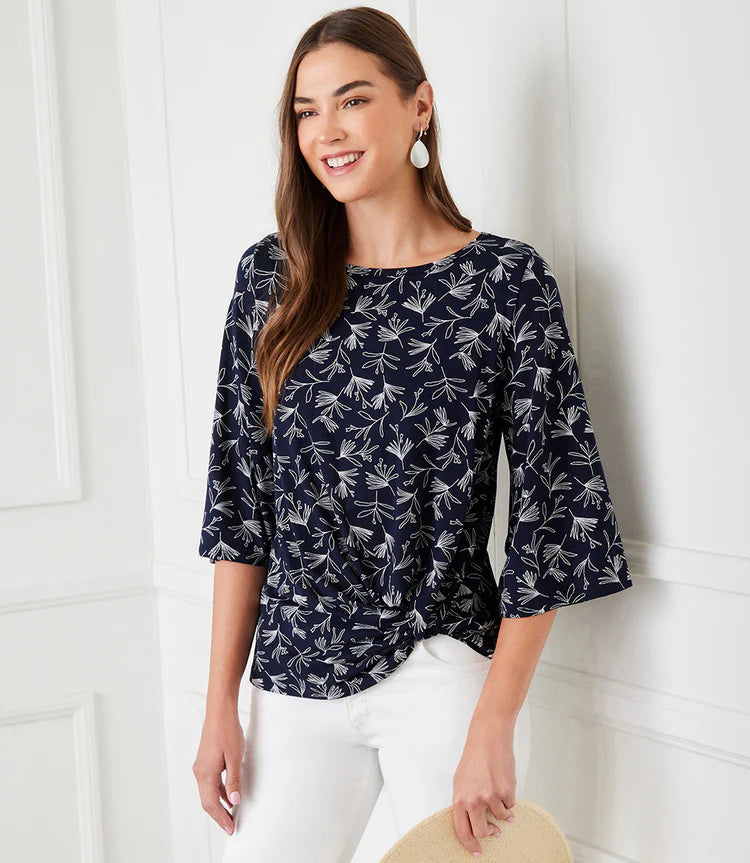 Anabelle Flared Sleeve Top