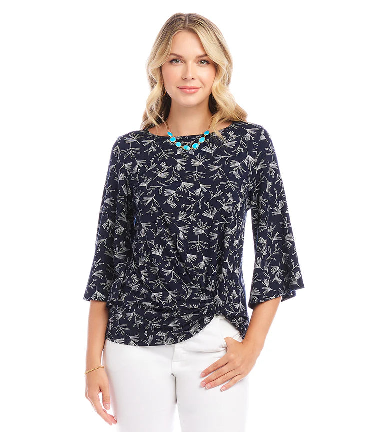 Anabelle Flared Sleeve Top
