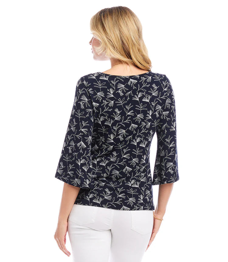 Anabelle Flared Sleeve Top