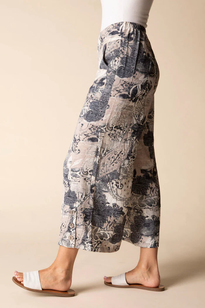 Habitat Button Hem Crop Pant