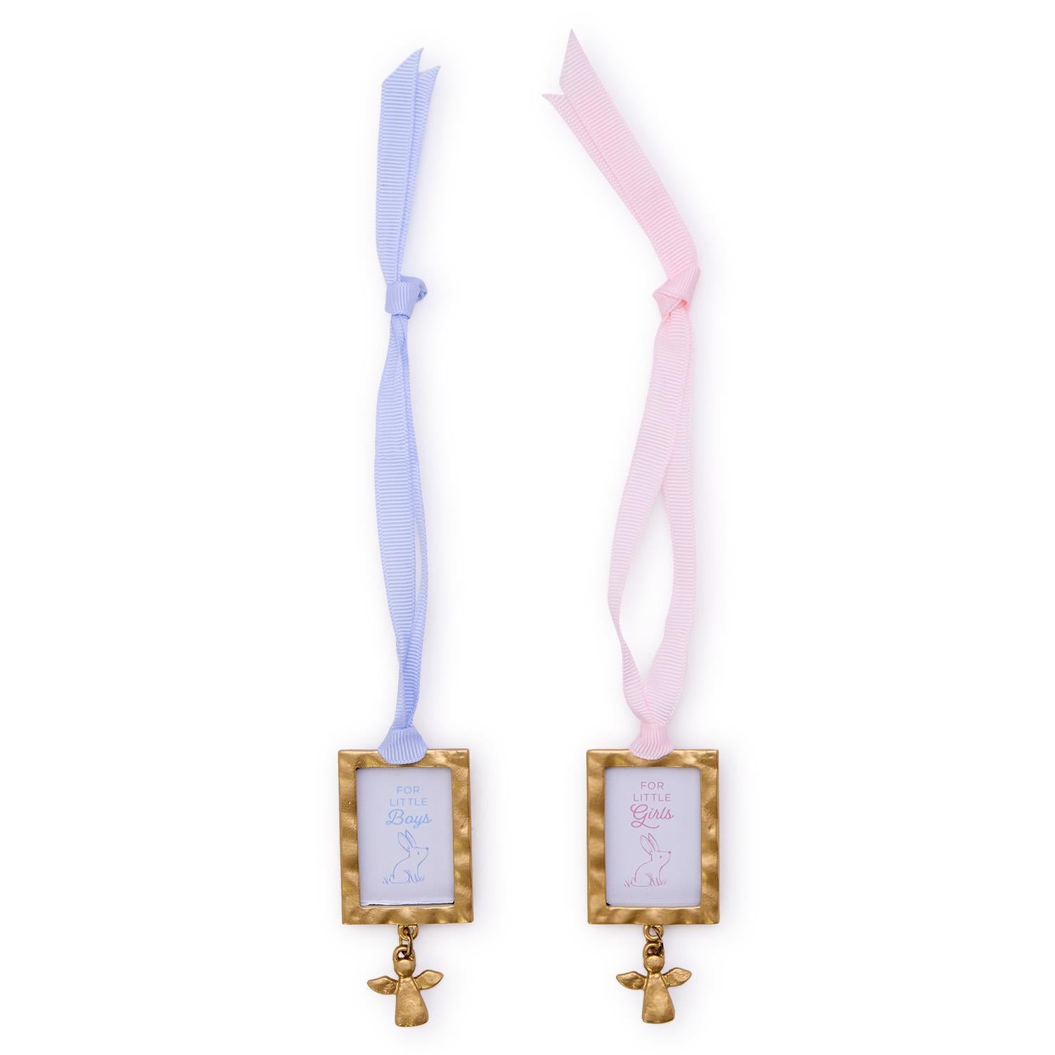 Ornament Frame Girl-pink