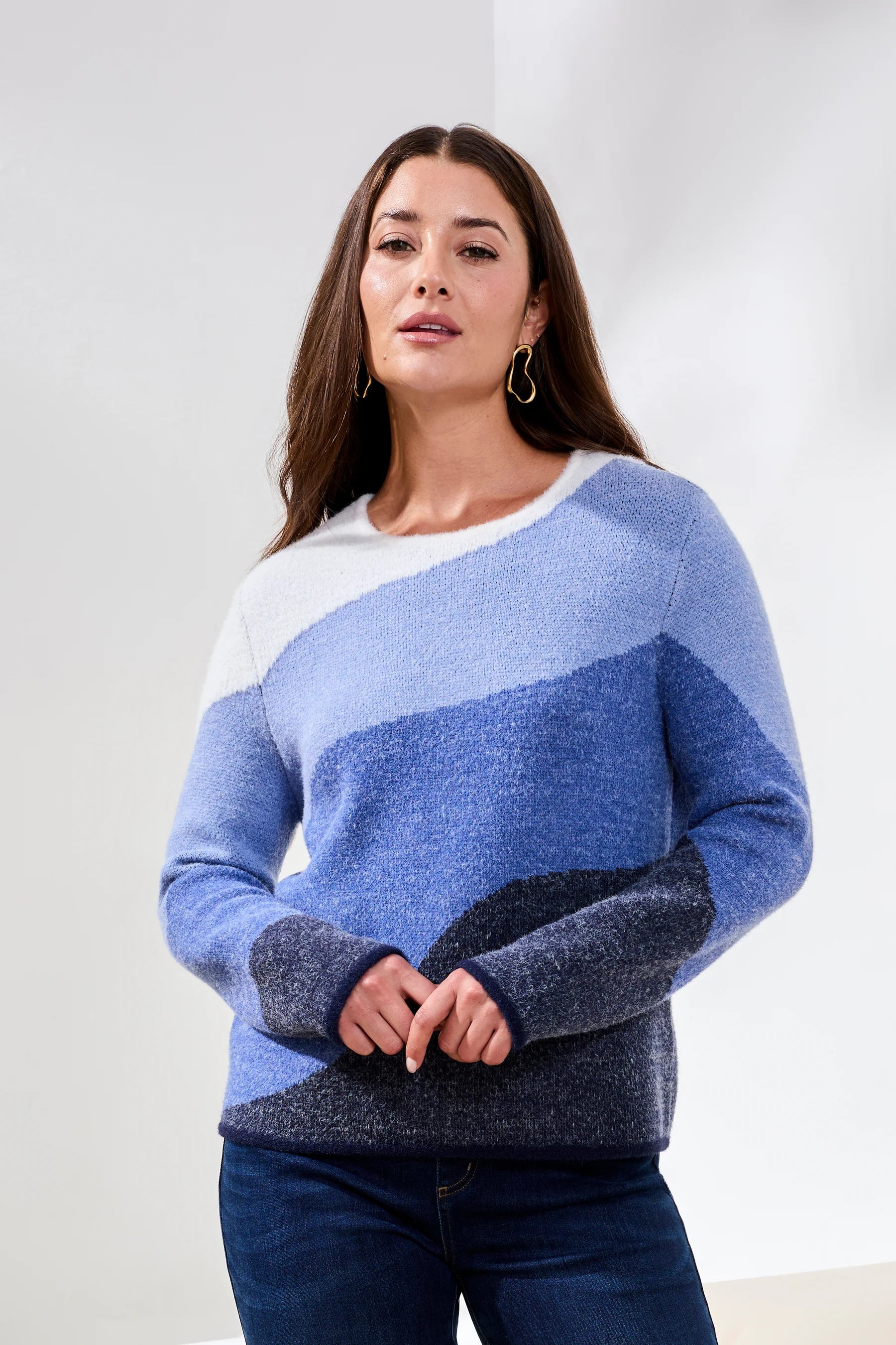 Double Kit Crew Neck Sweater