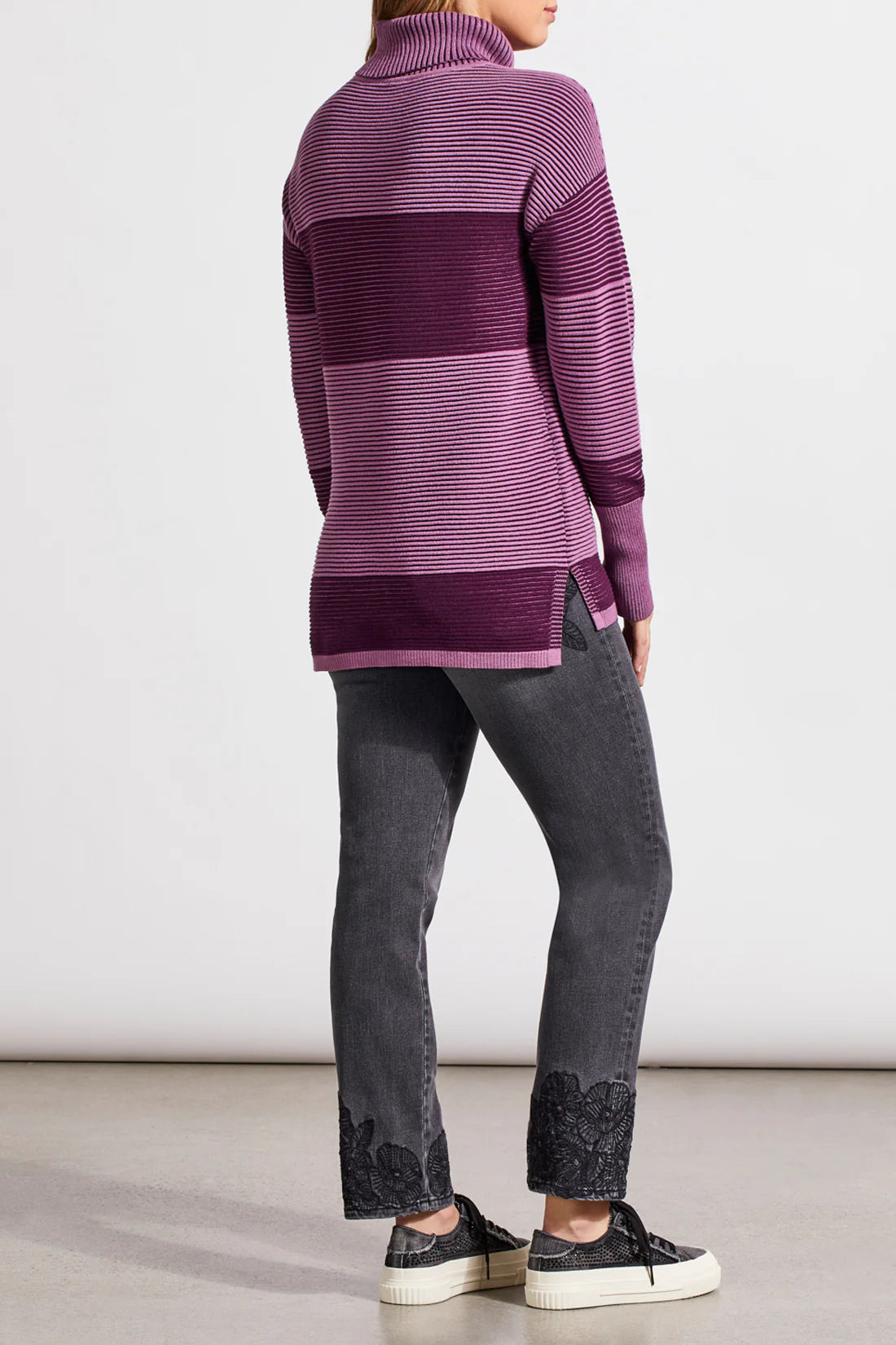 Two-Tone Ottoman Sweater