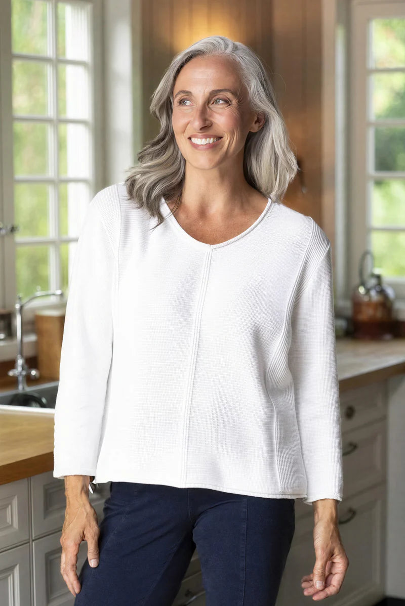 Shoreside V-Neck Sweater