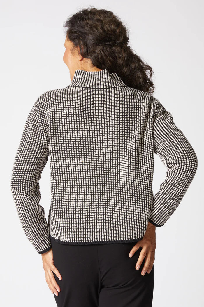 Night & Day Button Collar Sweater