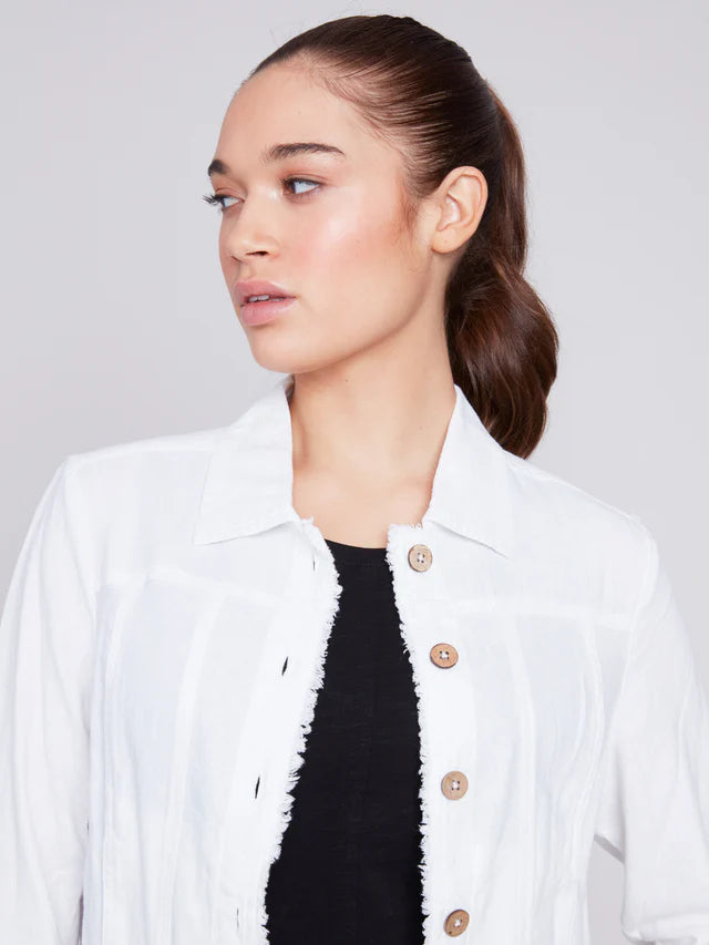 Linen Blend Jacket
