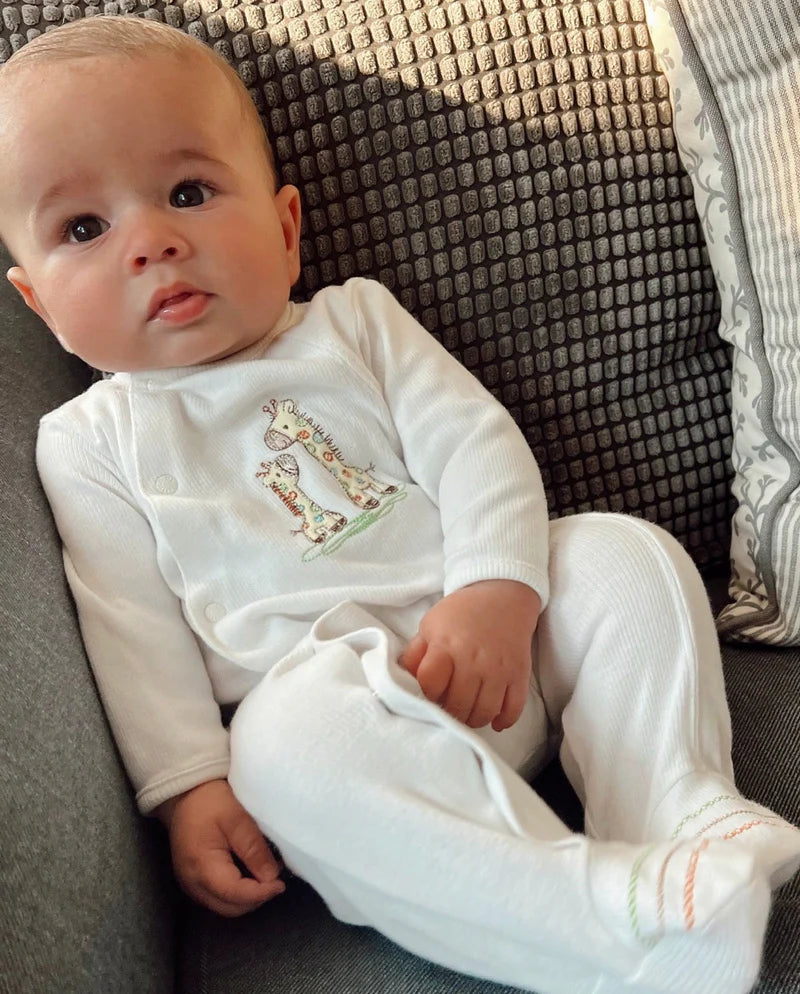 Giraffe Footie & Hat