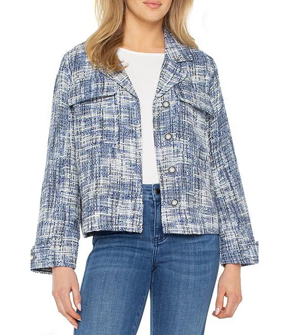 Button Front Shacket