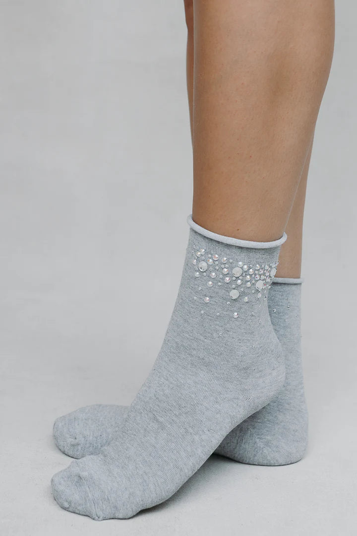 Crystal Crew Socks