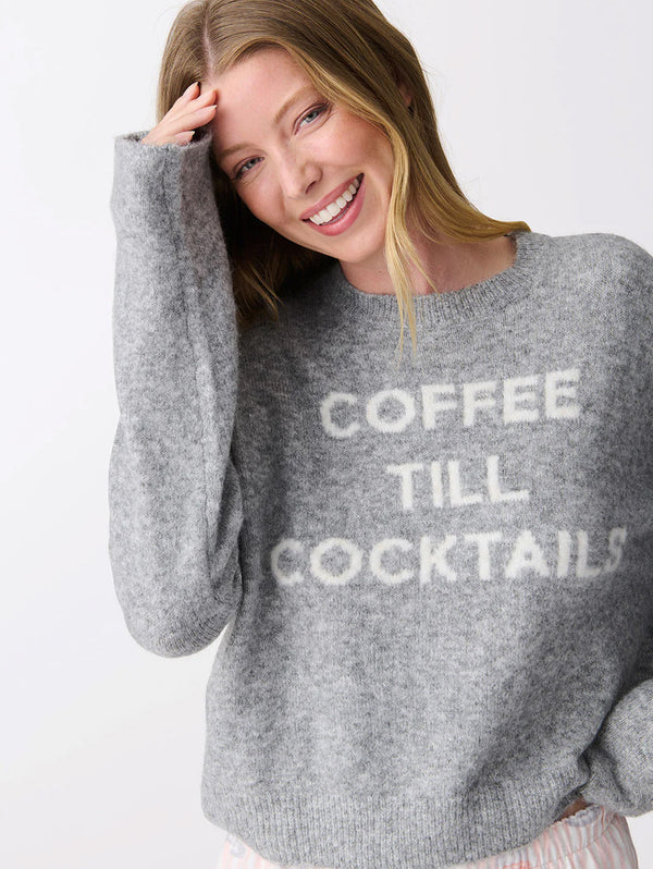 Coffee Till Cocktails Snuggle Sweater