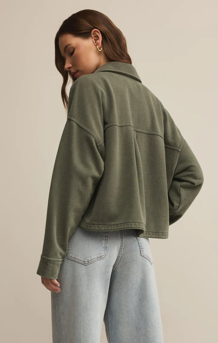All Day Cropped Knit Jacket