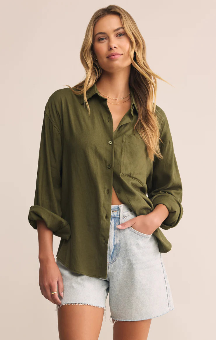 Alphie Button Up