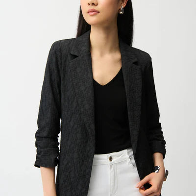 Jacquard Boxy Blazer