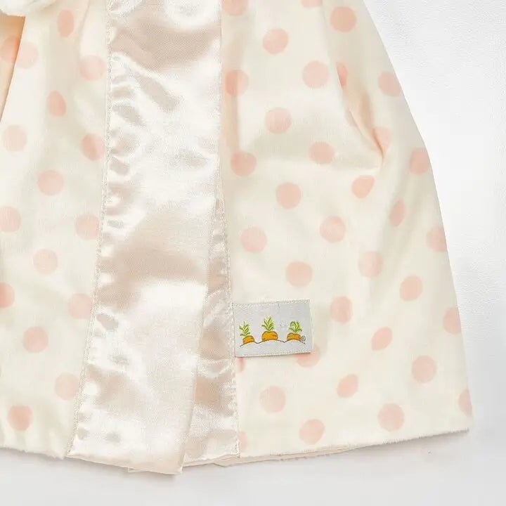 Blossom Bunny Dot Blanket - OLIVIA'S