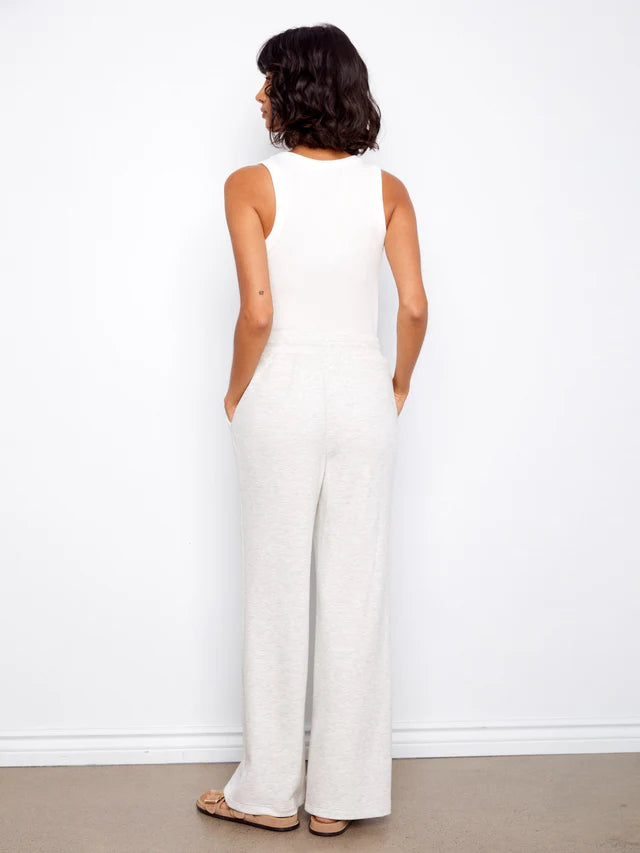 Charlie B Soft Scuba Wide Leg Jogger