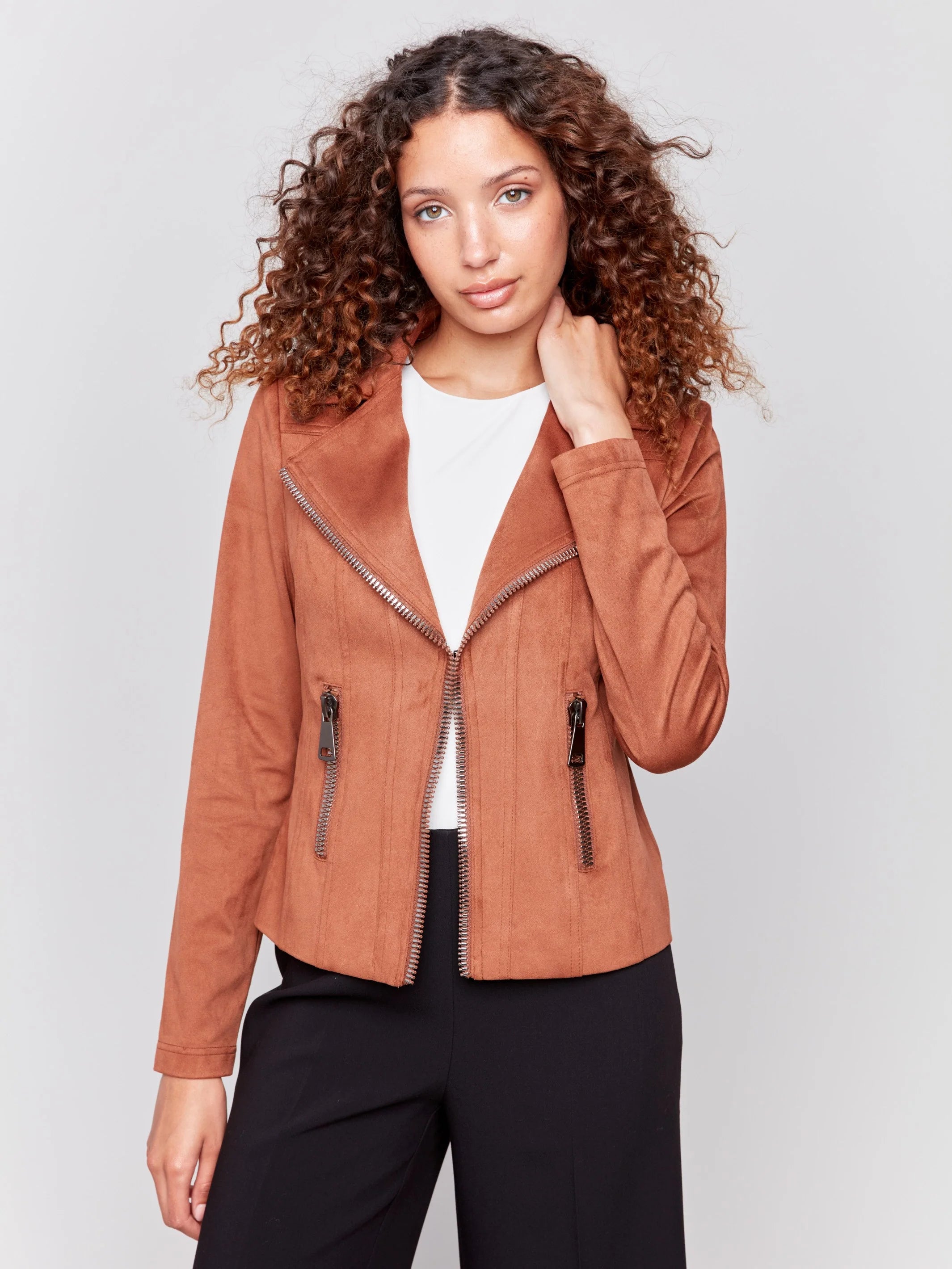 Vintage Faux Suede Jacket