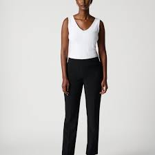 Slim Mid-rise Trousers