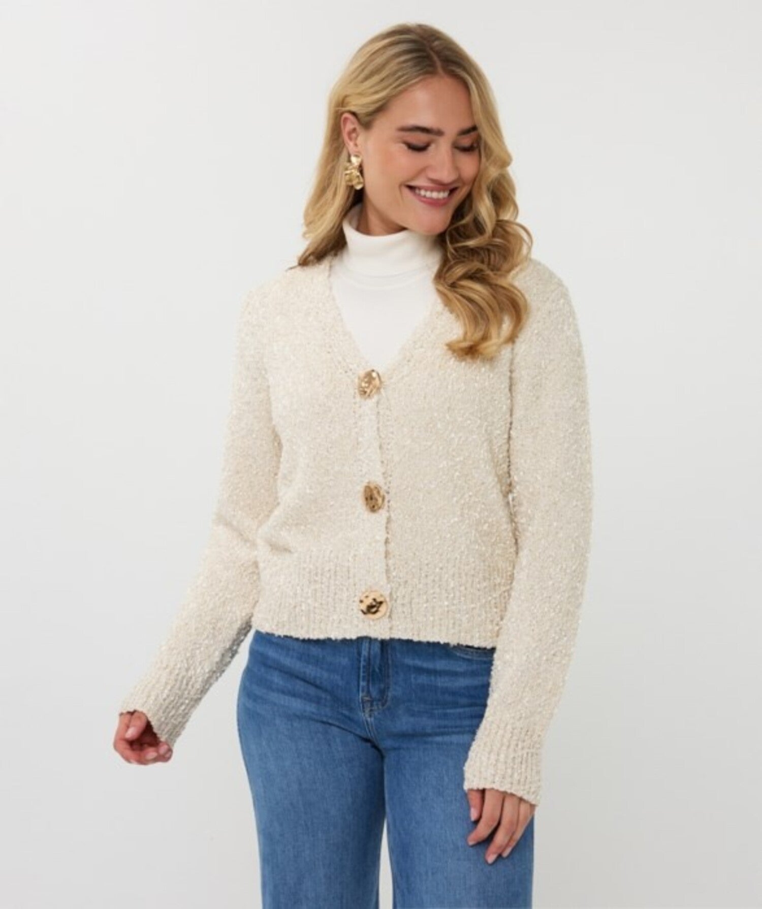 Felicity Button Cardigan