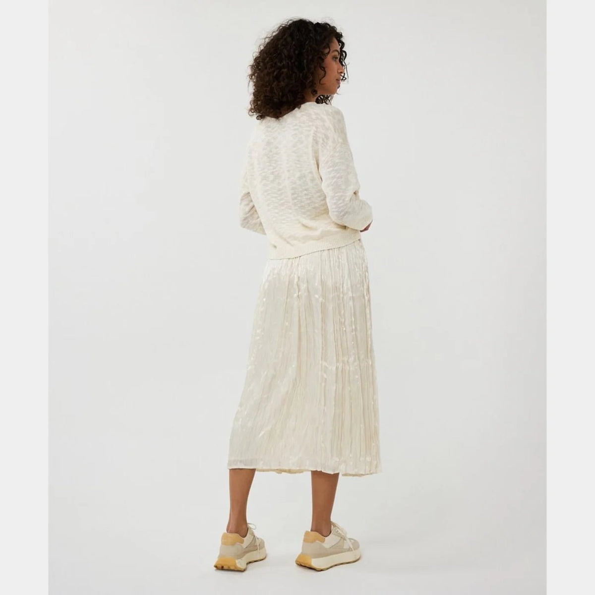 Esqualo Pleated Skirt - OLIVIA'S