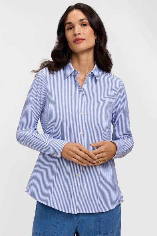 Foxcroft Dianna No Iron Long Sleeve Shirt - OLIVIA'S