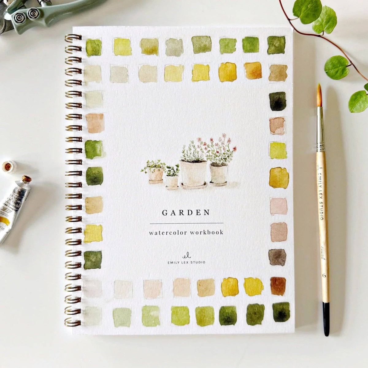 Garden Watercolor Workbook - OLIVIA'S