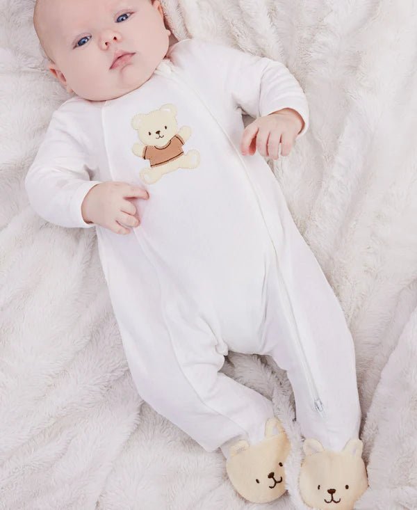 Gentle Bear Footie - OLIVIA'S