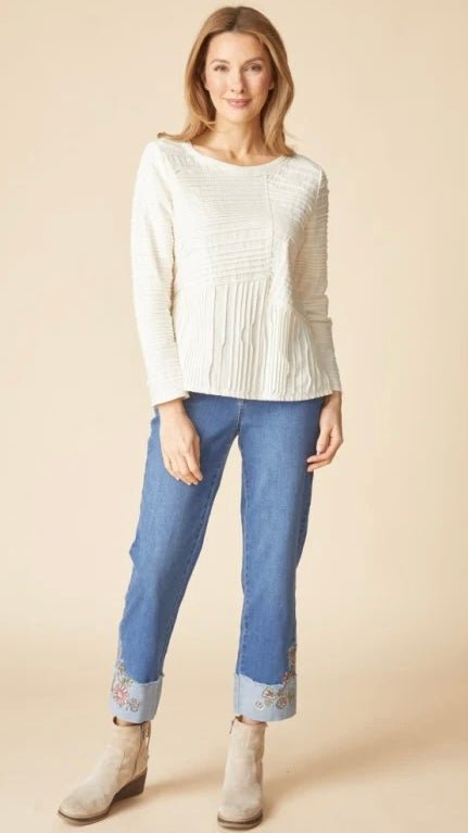 Habitat Women’s Ripple Effect Seamed Tee - OLIVIA'S