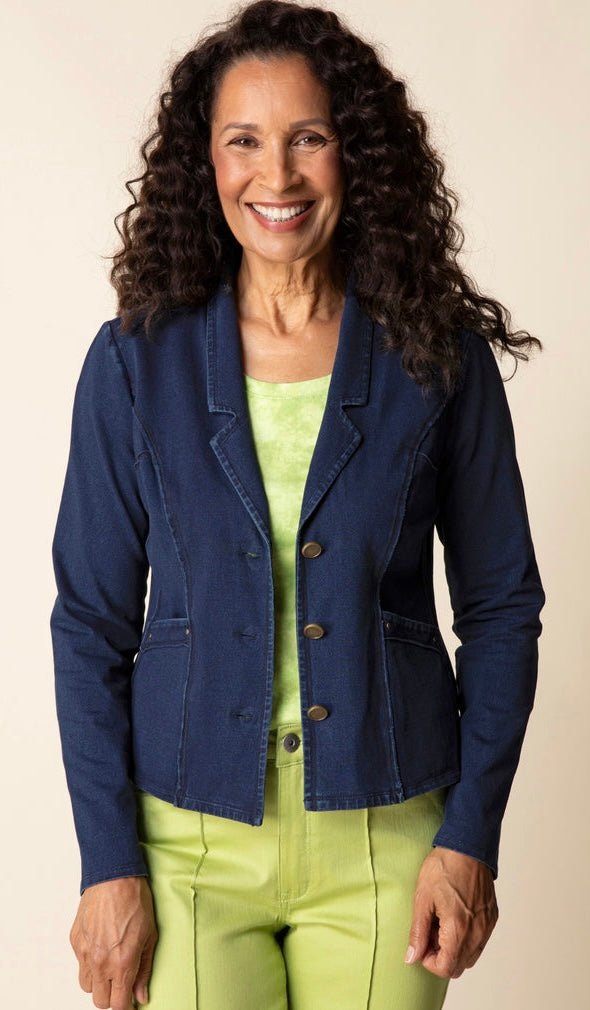 Habitat Women's Stonewash Cotton Knit South Side Jacket - OLIVIA'S