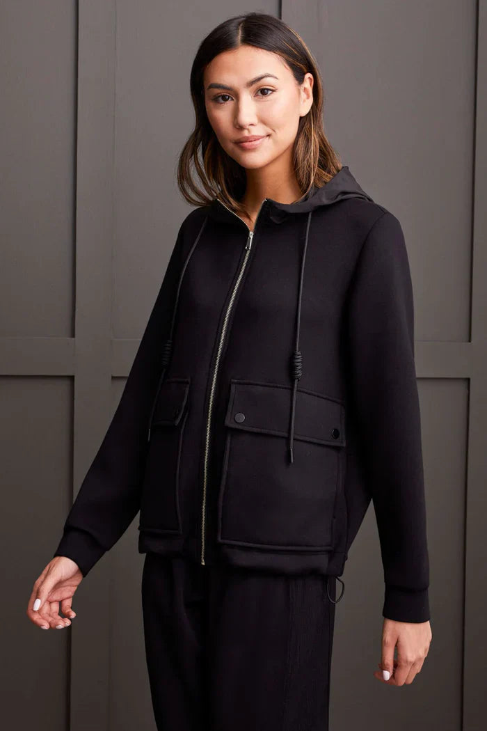 Techno Lux Hooded Jacket