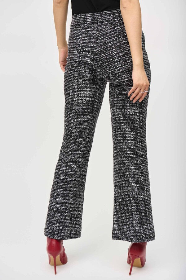 Marled Flare-fit Trouser