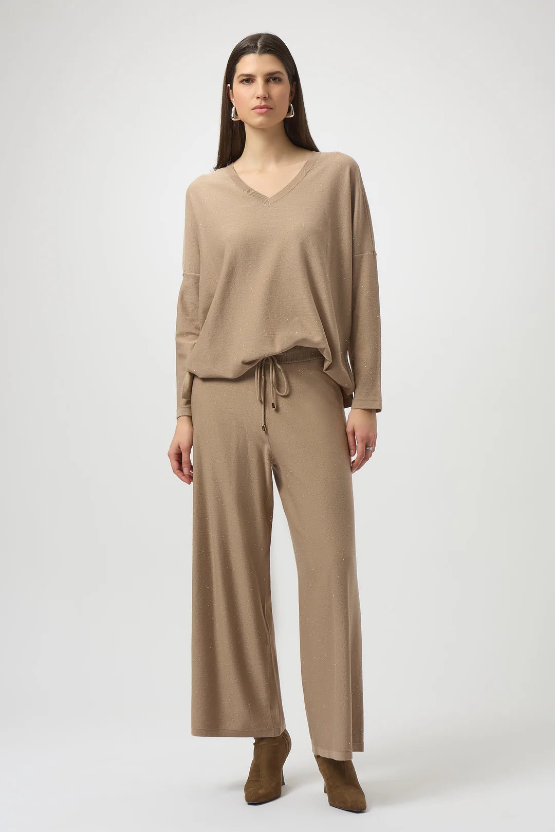 Joseph Ribkoff Sequined Knit Sweater - OLIVIA'S