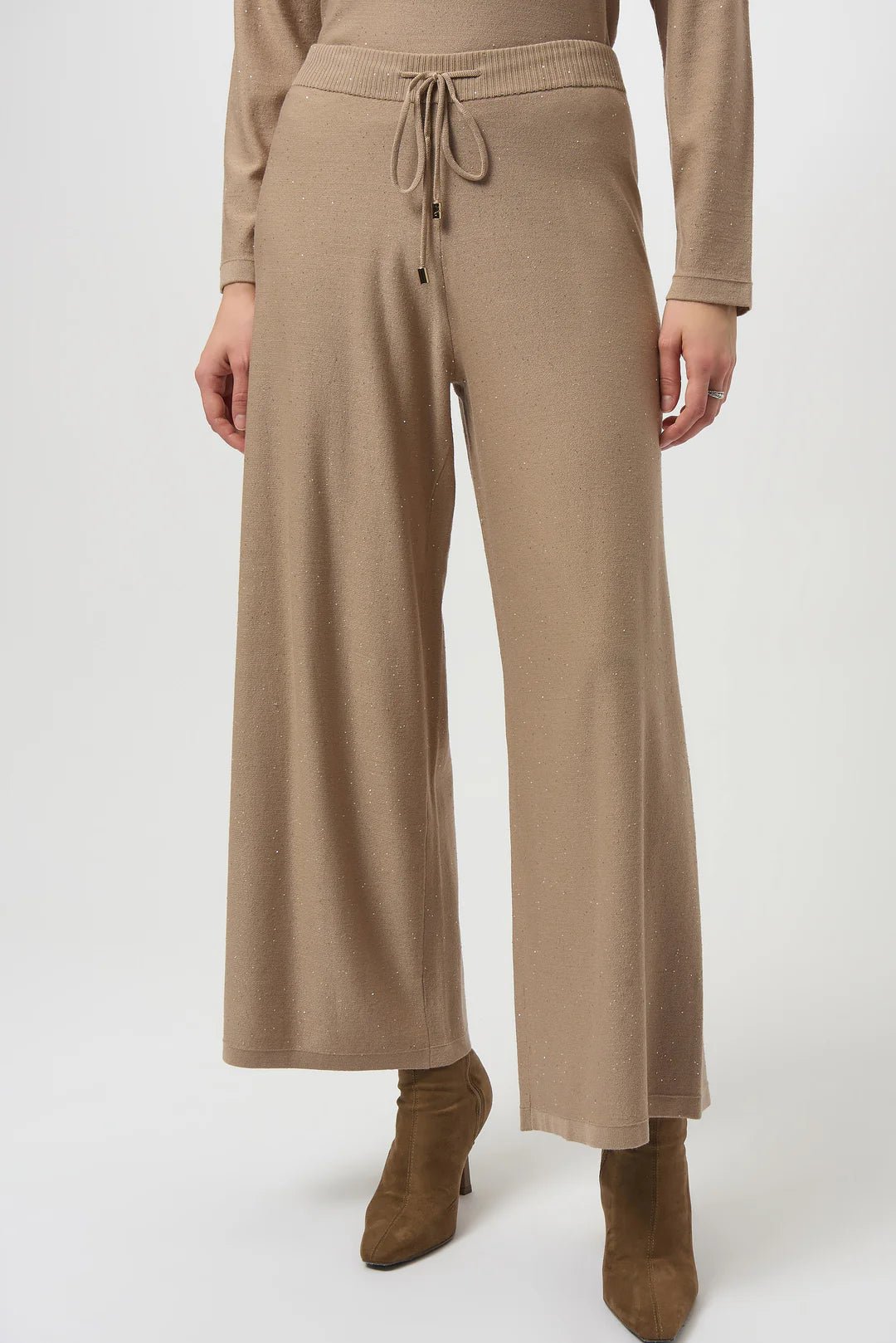 Joseph Ribkoff Sequined Sweater Knit Pant - OLIVIA'S