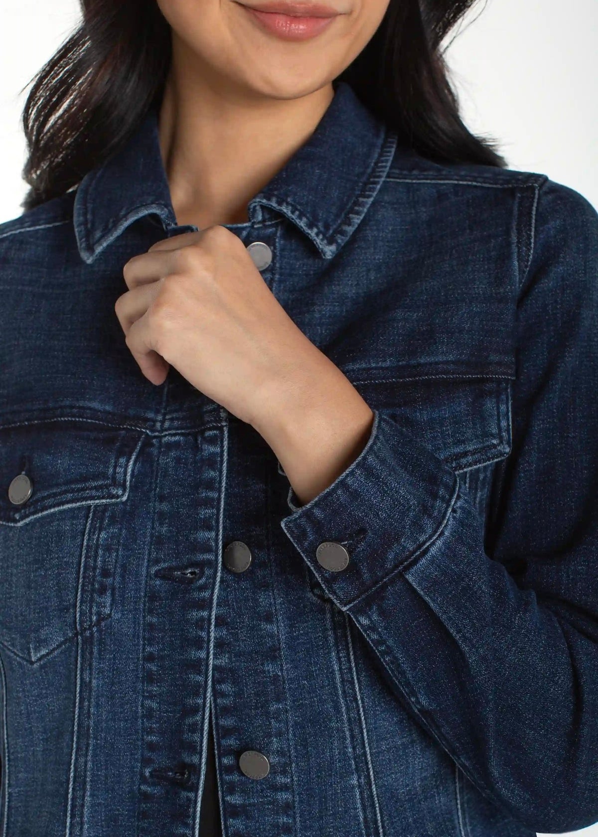 Liverpool Fit and Flare Trucker Jacket - OLIVIA'S