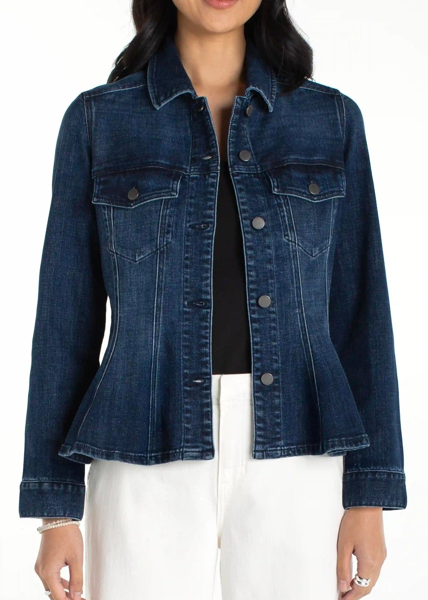Liverpool Fit and Flare Trucker Jacket - OLIVIA'S