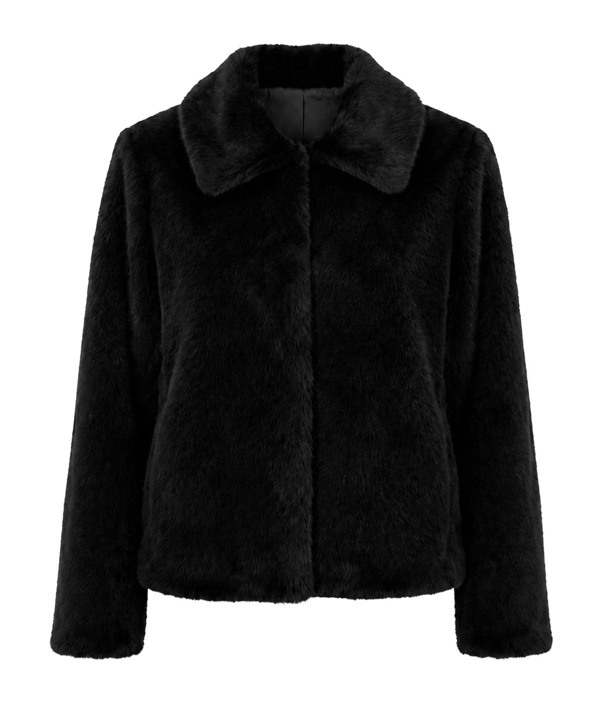 Liverpool Women's Collared Faux Fur Jacket - OLIVIA'S