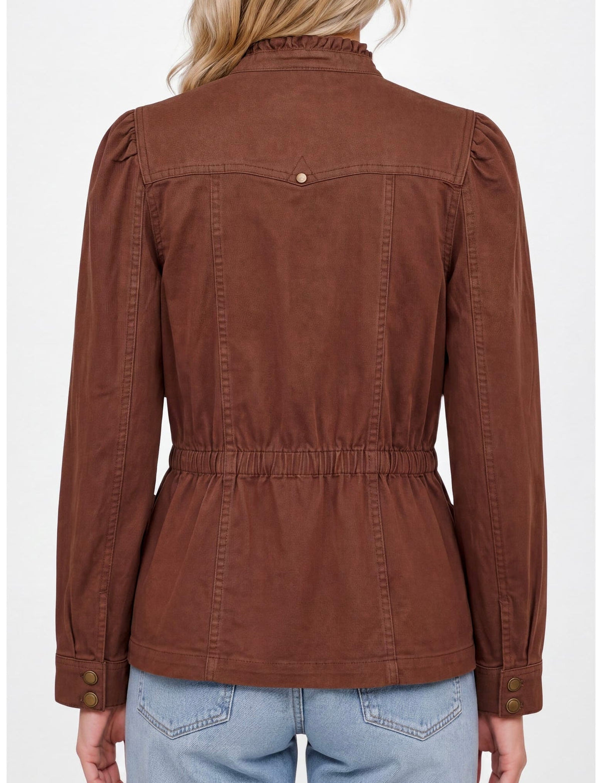 Liverpool Women's Los Angeles Puff Sleeve Trucker Jacket - OLIVIA'S