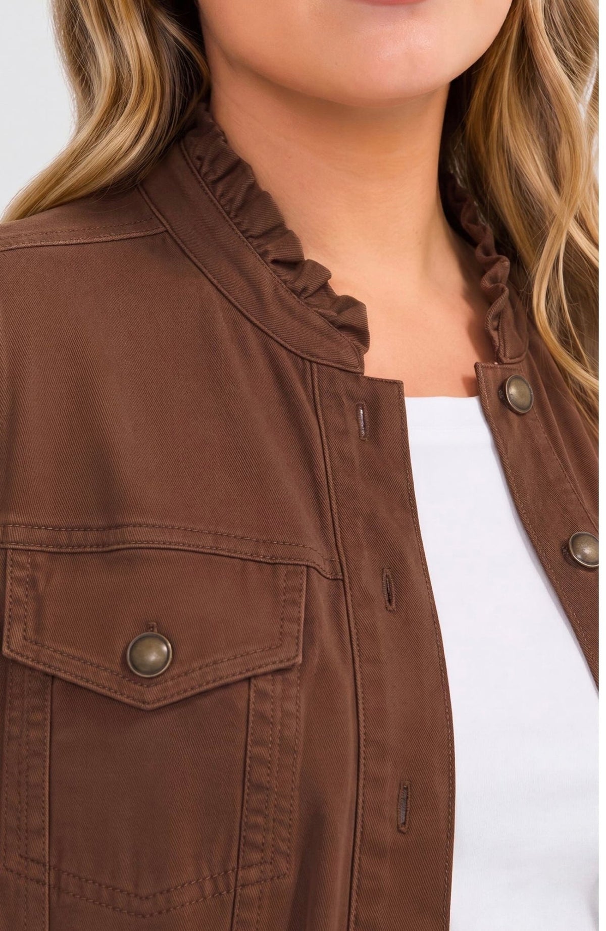 Liverpool Women's Los Angeles Puff Sleeve Trucker Jacket - OLIVIA'S