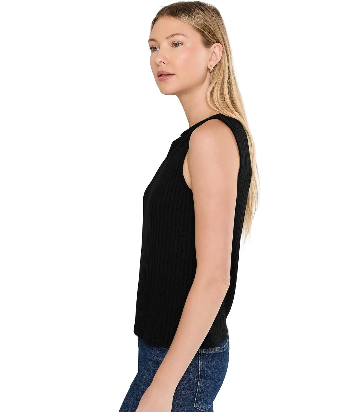 Liverpool Women's Sleeveless High Boatneck Knit Top - OLIVIA'S
